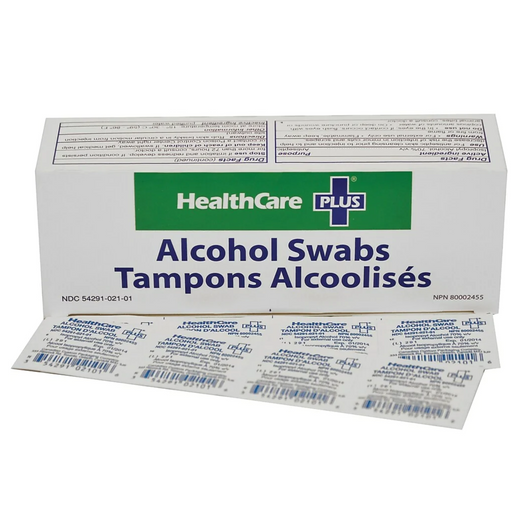HealthCare Plus Alcohol Swabs