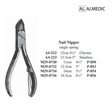 Almedic Single Spring Nail Nippers