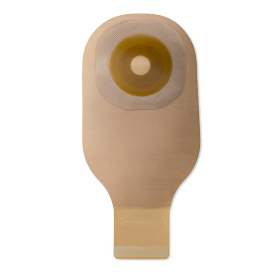 Hollister Premier™ One-Piece Drainable Ostomy Pouch – Flat Flextend™ Barrier, Lock 'n Roll™ Closure, Tape