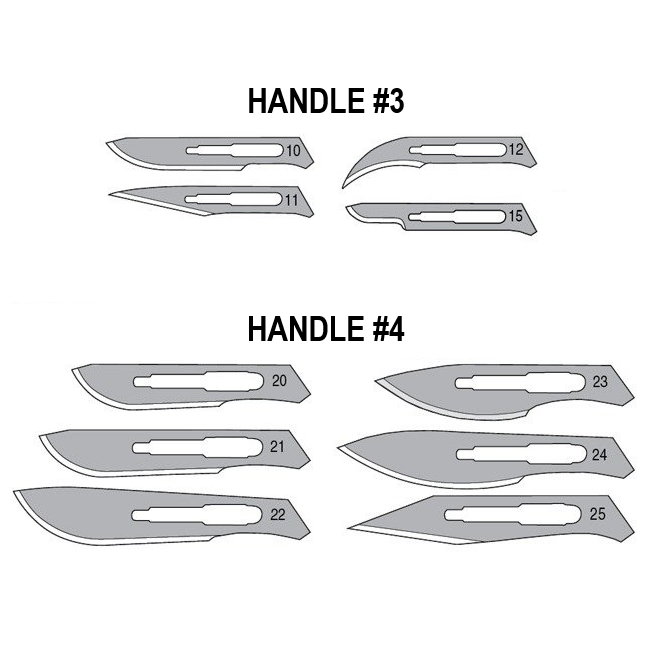 Magna Stainless Steel Scalpel Blades